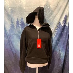 TGP womens The Gym‎ People Cropped Black Hoodie Size Small